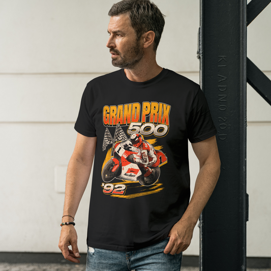 Retro Grand Prix 500 Racing Tee