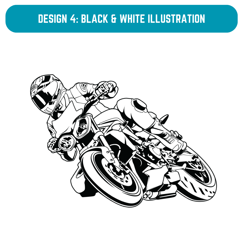 Custom Digital Motorcycle Artwork